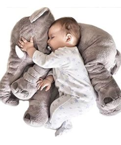 Alternative view of Almohadón de Apego Elefante Gris