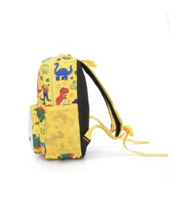 Alternative view of Mochila Escolar Dinosaurio Amarillo