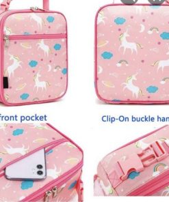 Alternative view of Lunchera Impermeable Unicornio