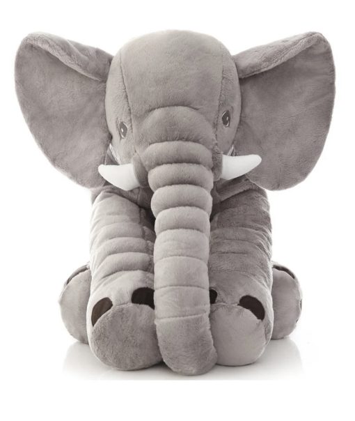 Almohadón de Apego Elefante Gris