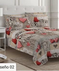 Alternative view of Cubrecama Acolchado 2 plazas sommier