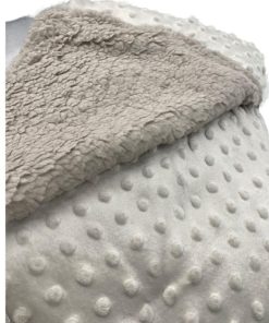 Alternative view of Frazada Simil Piel y Corderito