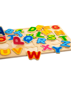 Alternative view of Puzzle Alfabeto Didactico de Madera