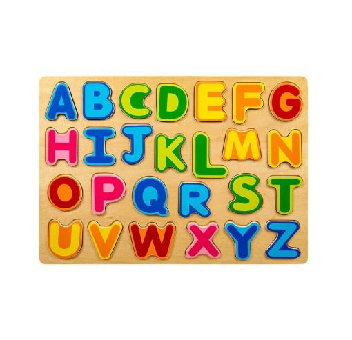 Puzzle Alfabeto Didactico de Madera