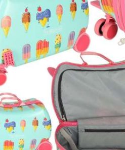 Alternative view of Valija con Asiento y Rueditas Helado