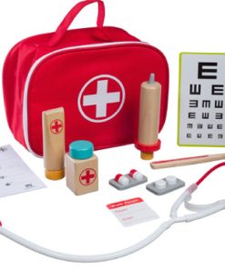 Alternative view of Valija Set de Doctor Madera