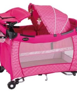 Practicuna Premium Con Cambiador Y Mecedora ROSA