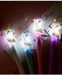 Alternative view of Lapicera Unicornio con Luz x 10 Unidades
