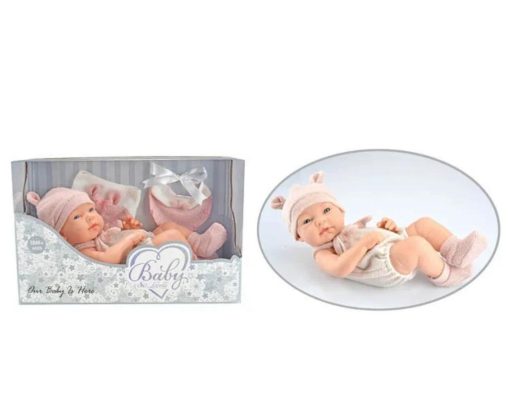 Bebe Newborn con Accesorios Nena