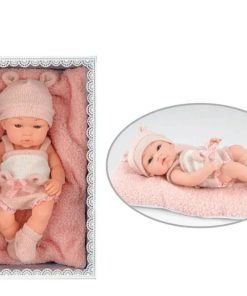 Alternative view of Bebe Newborn Nena 38 cm con Almohada