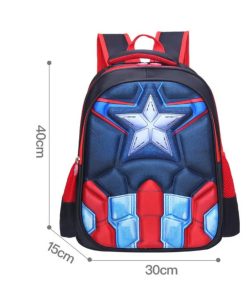 Alternative view of Mochila infantil de Superhéroes 3 D