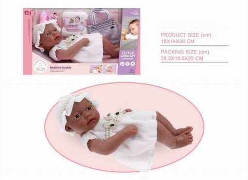Bebé Newborn 36 cm con Ropa y Accesorios