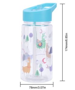 Alternative view of Termo Botella de Agua Infantil Celeste 500 ml