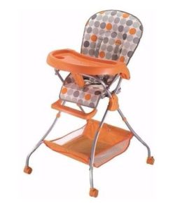 Silla de Comer Bebe con Ruedas