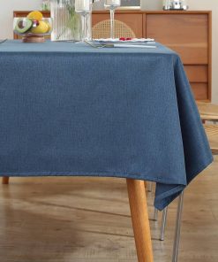 Alternative view of Mantel Rectangular Azul 140 x 220