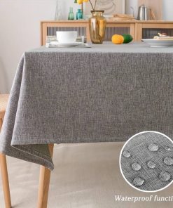 Alternative view of Mantel Rectangular 140 x 220 Gris