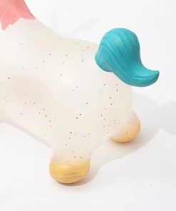 Alternative view of Unicornio Saltarín Blanco