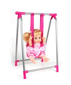 Alternative view of Set de  7 piezas de Juguete Bebe coche, Baby Silla , Practicuna , Silla , Jumper, Hamaca