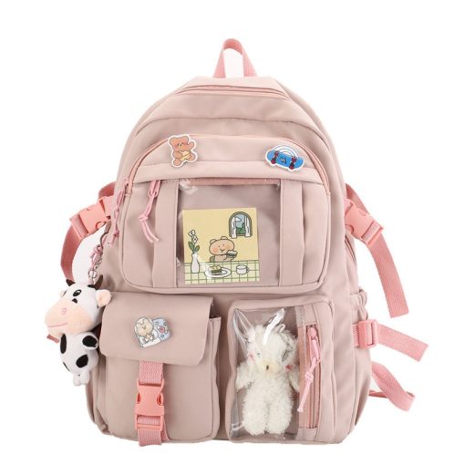 Mochila escolar Rosa