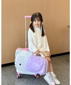 Alternative view of Set de Dos Valijas Infantiles Blancas