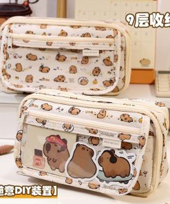 Alternative view of Cartuchera Escolar Capibara