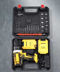 Alternative view of Taladro Percusor con valija y dos baterias