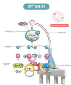 Alternative view of Colgante Musical para Cuna Rosa