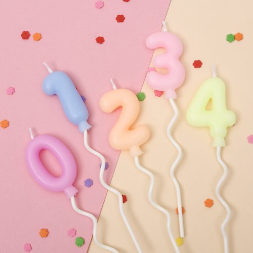 Velas de Cumpleaños Numeros
