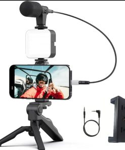 Alternative view of Tripode Para Celular con luz y microfono