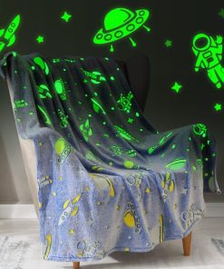 Frazada Que Brilla en La Oscuridad  Espacio