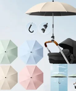 Alternative view of Sombrilla para coche universal con Filtro Uv color Verde Agua