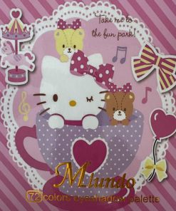 Alternative view of Paleta de Mauquillaje y Sombras Hello Kitty 72 pcs