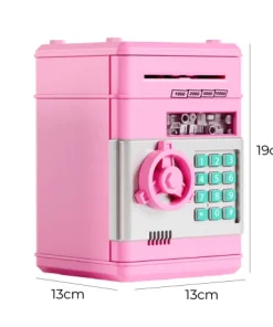 Alternative view of Alcancía Infantil Caja Fuerte Juguete Con Sonido Rosa