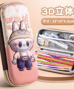 Alternative view of Cartuchera Labubu 3D