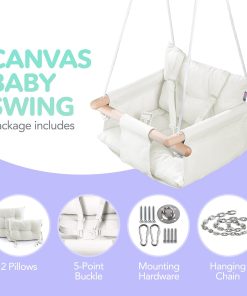 Alternative view of Hamaca Bebé Color Crema