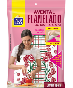 Delantal de franela polietileno con relleno