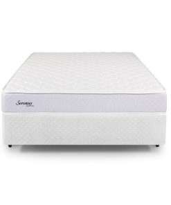 Alternative view of Conjunto Sommier Espuma 2 plazas Alta Densidad Capitoneado