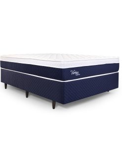 Alternative view of Conjunto Sommier Resorte Pocket 2 plazas Linea Virtus