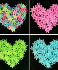 Pack de 100 piezas de Estrellas luminosas