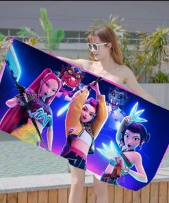 Toalla de baño Guerreras KPOP