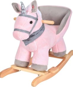 Mecedor Balancin Madera Rosa